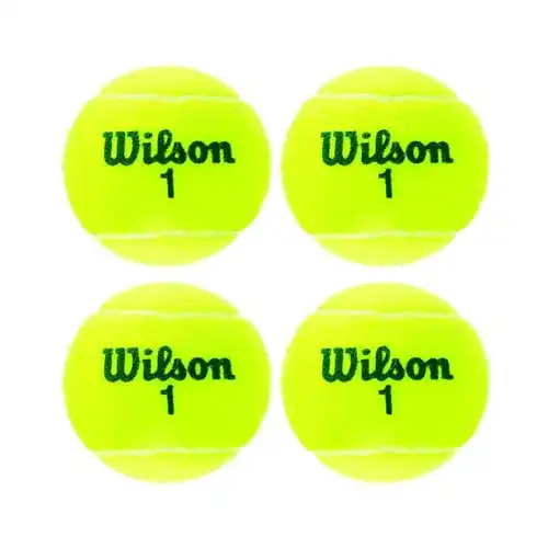 Wilson-Tennisbälle Wilson Tennisbälle, Triniti, 4 Bälle, WRT125200