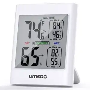 Min-Max-Thermometer Umedo Digitales Thermo-Hygrometer