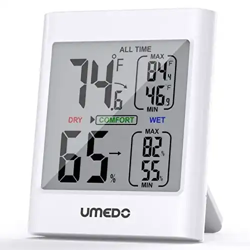 Min-Max-Thermometer Umedo Digitales Thermo-Hygrometer