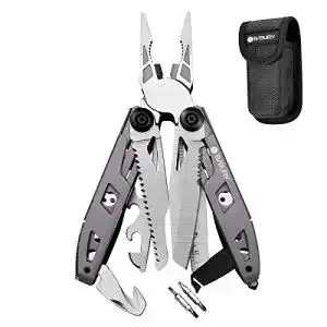 Multitool BIBURY 18 in 1 Taschenwerkzeug, Titan-Griff Design