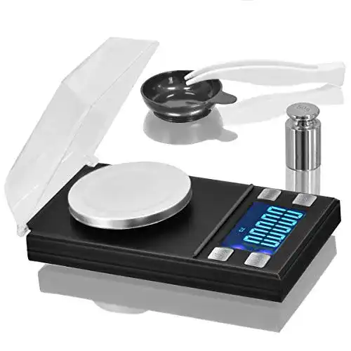 Taschenwaage Mebios Digital Waage 0,001g/50g, Taschen Waage