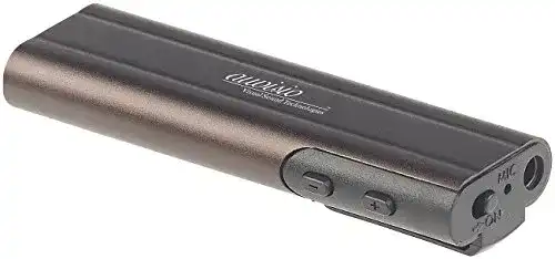 Mini-Diktiergerät auvisio Mini Voice Recorder: Digital, MP3-Player