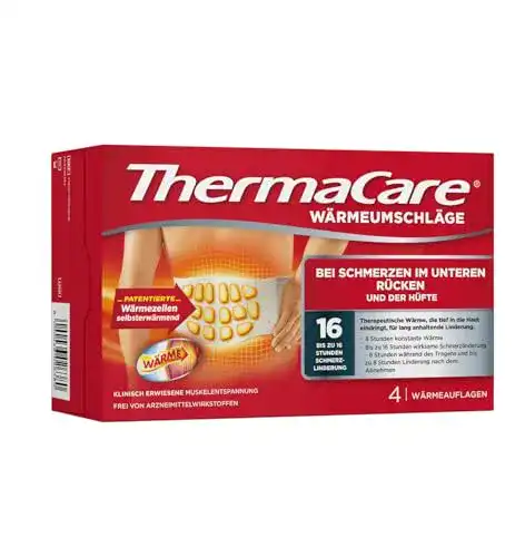 Wärmepflaster Pfizer ThermaCare Wärmeumschläge – 4 Stück