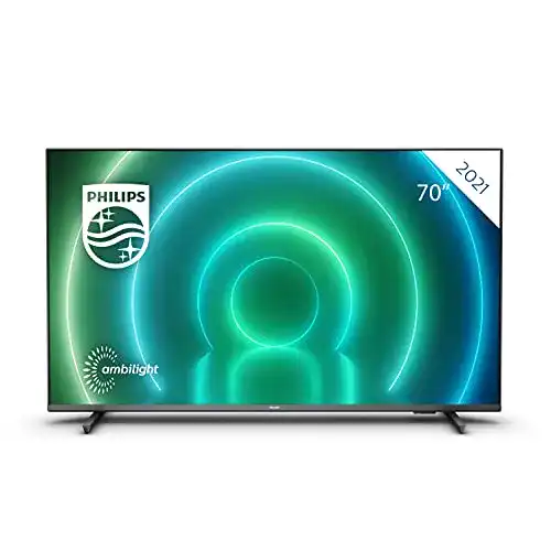 Die beste 70-Zoll-Fernseher Philips TV 70PUS7906 Android TV mit Ambilight 2026 Test Bestseller 70-Zoll-Fernseher Philips TV 70PUS7906 Android TV mit Ambilight