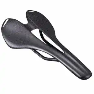 Carbon-Sattel QIKU Rennrad Sattel Fahrradsitz MTB Sattel Schwarz