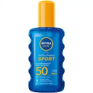 Sonnencreme LSF 50 NIVEA SUN UV Dry Protect Sport LSF 50