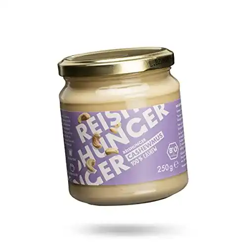 Cashewmus Reishunger BIO, 6x250g Glutenfrei & Vegan