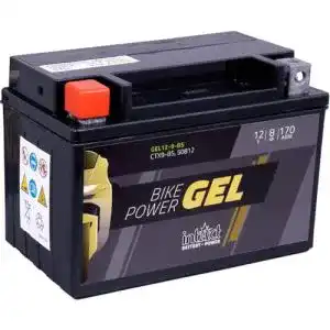 Motorradbatterie 12 V 8 Ah Intact, Bike-Power GEL12-9-BS