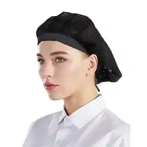 Haarnetz Nanxson Unisex 3 Stück Kochmütze Arbeitsmütze