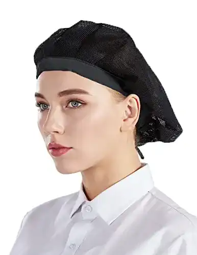 Haarnetz Nanxson Unisex 3 Stück Kochmütze Arbeitsmütze