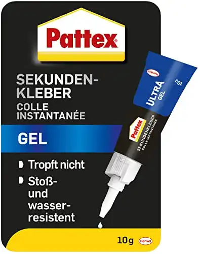 Pattex-Kleber Pattex Sekundenkleber Ultra Gel, extra stark 10g