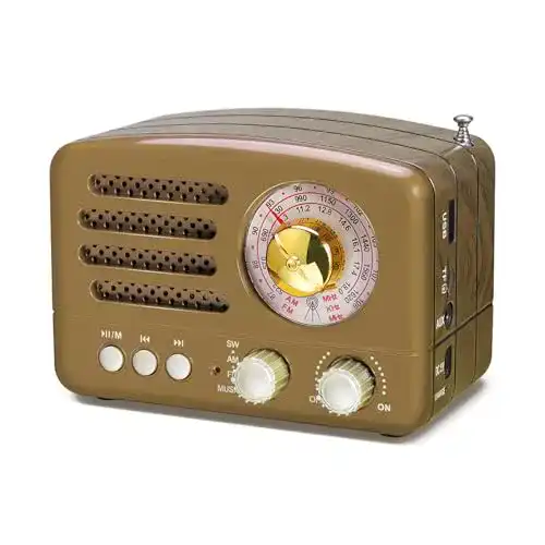 Retro-Radio PRUNUS J-160 AM/FM/SW Retro Radio mit Bluetooth