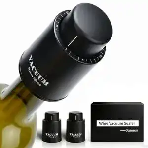Flaschenverschluss Sunwuun 2 Stück, Wein, Sektverschluss