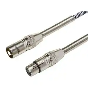 XLR-Kabel Amazon Basics Geflochtenes XLR-Mikrofonkabel 3 m