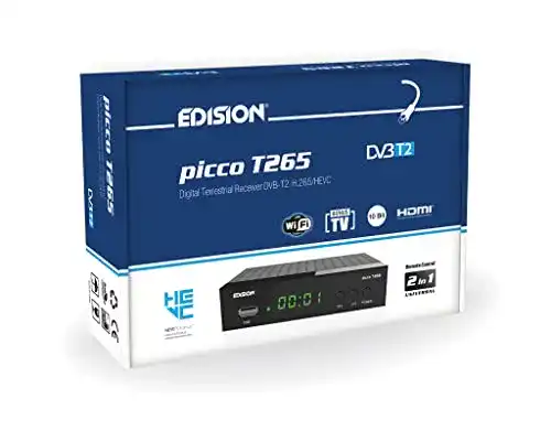Die beste Edision-Receiver Edision Picco T265 Full HD H.265 HEVC 2026 Test Bestseller Edision-Receiver Edision Picco T265 Full HD H.265 HEVC