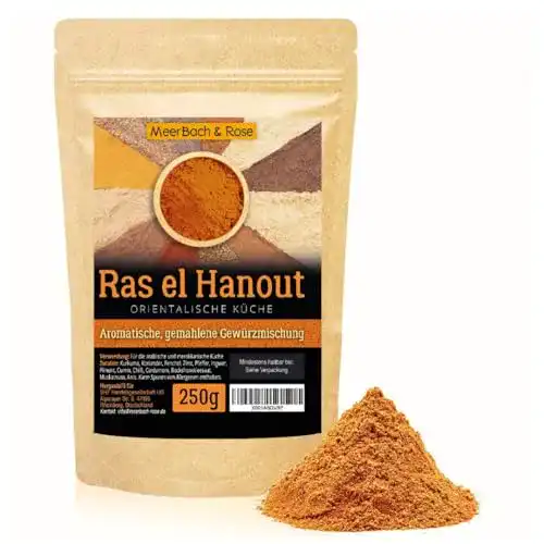 Die beste Ras el-Hanout MeerBach & Rose Ras el Hanout, 250g gemahlen 2026 Test Bestseller Ras el-Hanout MeerBach & Rose Ras el Hanout, 250g gemahlen