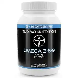 Borretschöl-Kapseln TUDIMO Omega 3 6 9 Kapseln, 100 Stück