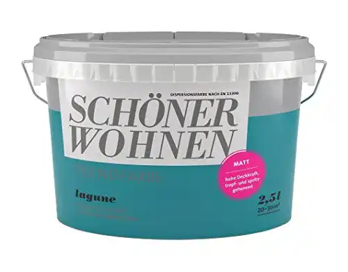 Schöner-Wohnen-Wandfarbe Schöner Wohnen 2,5 Liter Lagune