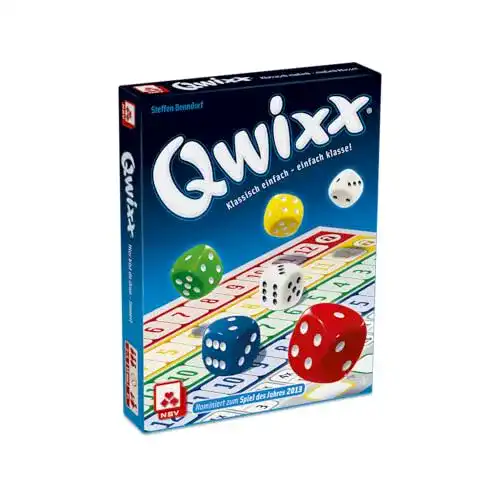Brettspiele NSV – 4015 – Qwixx – nominiert zum Spiel des Jahres
