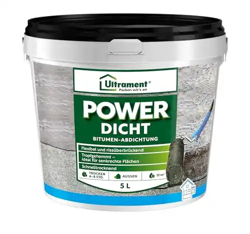 Dichtmasse Ultrament Power Dicht, Universalabdichtung, 5 Liter