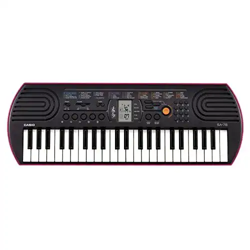 Kinderkeyboard Casio SA-78 Mini-Keyboard 44 Tasten