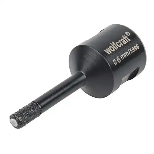 Diamantbohrer Wolfcraft 5996000 Diamant-Bohrer Ceramic Ø 6 mm