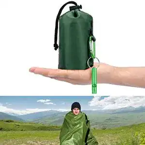 Notfall-Schlafsack KATELUO mit Überlebenspfeife