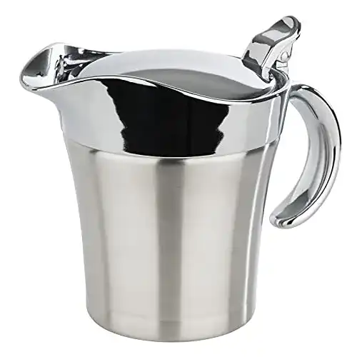 Thermo-Sauciere APS mit Klappdeckel, doppelwandig