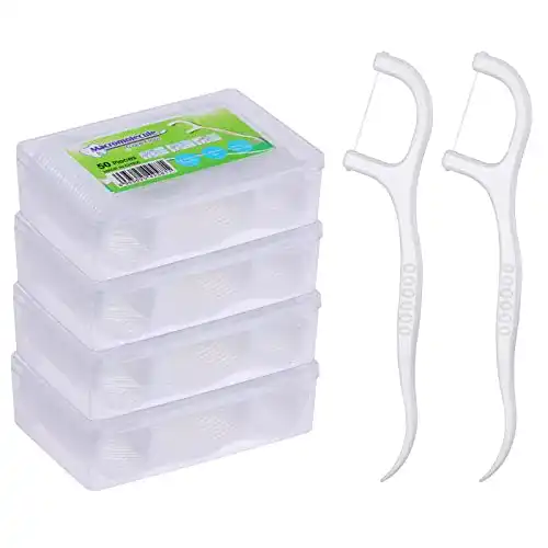 Die beste Zahnseide-Sticks KWOKWEI Dental Floss, 200 Stück Zahnseide 2026 Test Bestseller Zahnseide-Sticks KWOKWEI Dental Floss, 200 Stück Zahnseide