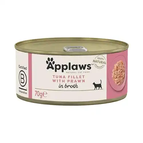 Die beste Applaws-Katzenfutter Applaws Thunfischfilet mit Garnelen, 24er 2026 Test Bestseller Applaws-Katzenfutter Applaws Thunfischfilet mit Garnelen, 24er