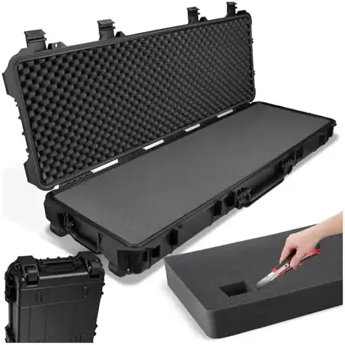 Waffenkoffer TecTake 402872 Universalbox Gewehrkoffer lang