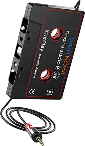 Die beste Kassettenadapter DIGITNOW! mit 3,5-mm-Klinkenstecker 2026 Test Bestseller Kassettenadapter DIGITNOW! mit 3,5-mm-Klinkenstecker