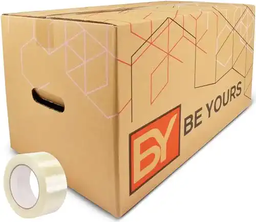 Umzugskartons BY BE YOURS BeYours mit Griffen 10 Stück