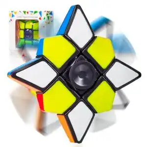 Fidget-Spinner CUBIDI ® Star – Brainteaser für Kinder 3x3x1 Cube