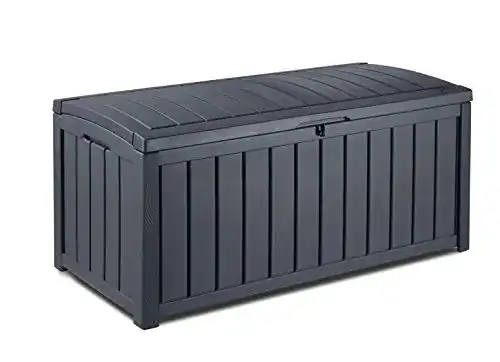 Auflagenbox wasserdicht Keter Glenwood Kissenbox, 390 Liter