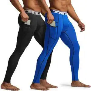 Kompressions-Laufhose Herren TSLA Herren Dri Fit