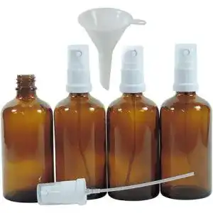 Sprühflasche Braunglas Viva Haushaltswaren 4 x aus Braunglas