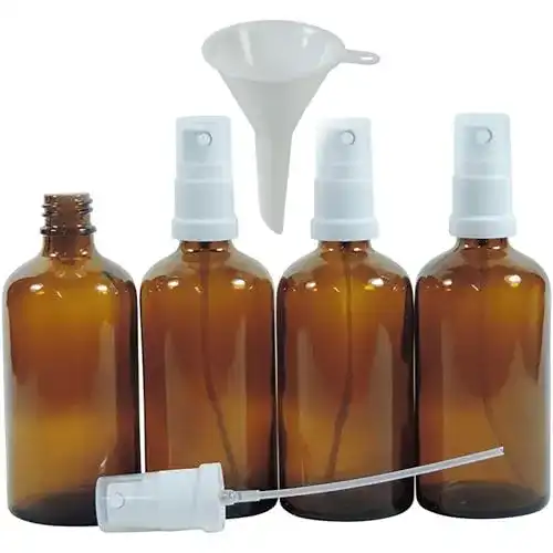Sprühflasche Braunglas Viva Haushaltswaren 4 x aus Braunglas