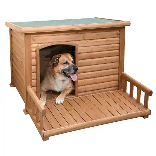 Die beste Hundehütte Kerbl mit Terrasse, 113 x 127 x 83 cm 2026 Test Bestseller Hundehütte Kerbl mit Terrasse, 113 x 127 x 83 cm