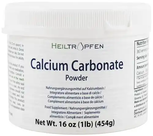 Calcium-Pulver Heiltropfen Kalzium Pulver 454g