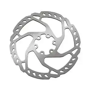 Fahrrad-Bremsscheibe SHIMANO Bremsscheibe, silber, 160 mm