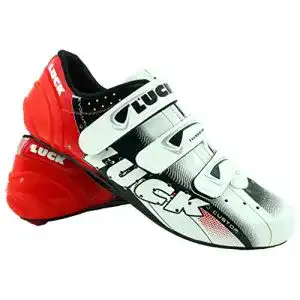 Rennradschuhe LUCK EVO Red Fahrradschuhe mit Carbon-Sohle