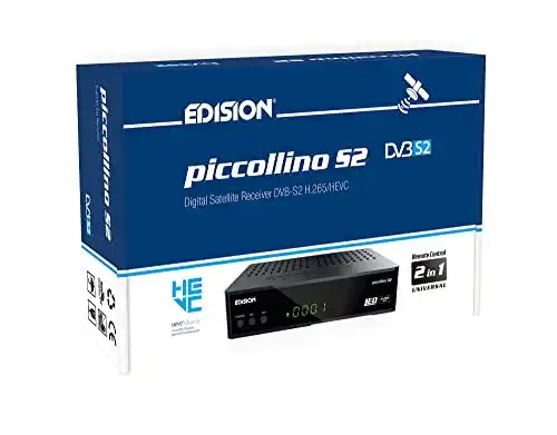 Die beste Edision-Receiver Edision Piccollino DVB-S2 Full HD Sat Receiver 2026 Test Bestseller Edision-Receiver Edision Piccollino DVB-S2 Full HD Sat Receiver