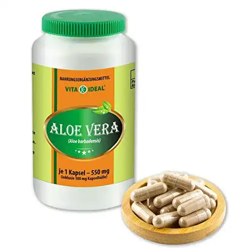Aloe-vera-Kapseln VITA IDEAL VITAIDEAL ® Aloe-Vera, 180 Kaps.