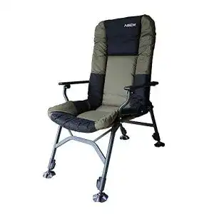 Karpfenstuhl AGEM Campingstuhl 150kg mit Armlehne