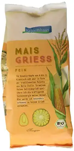 Polenta Reformhaus Maisgrieß, fein, 500 g