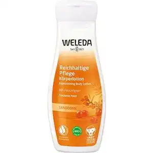 Körperlotion für trockene Haut WELEDA Bio Bodylotion Sanddorn