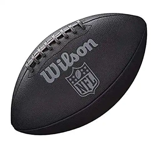 Football Wilson Unisex-Adult NFL JET BLACK OFFICIAL SIZE FB American