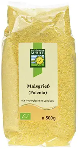 Polenta Bohlsener Mühle Maisgriess, 6er Pack (6 x 500 g ) – Bio