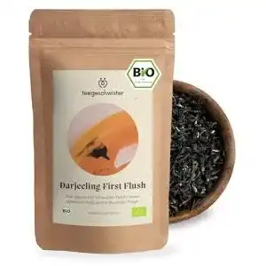 Bio-Schwarztee teegeschwister ® BIO Darjeeling 90g